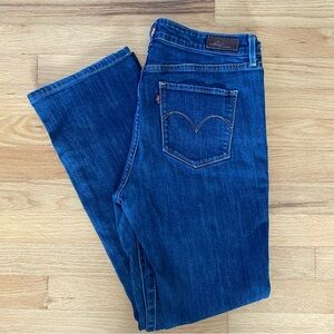 Levi's Demi Curve Classic Straight-Leg Jeans 12 Short